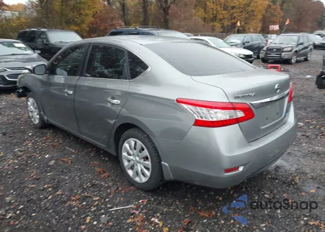 2013 Nissan Sentra S z USA, uszkodzony, nr VIN 3N1AB7APXDL793967